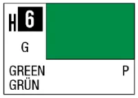 GSI Creos AQUEOUS HOBBY COLOR - H6 GLOSS GREEN (PRIMARY) - photo 1