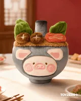 TOYZEROPLUS LuLu the Piggy Lu's Table - Food Hunter Series Plush Keychain Blindbox - LuLu The Piggy - photo 6