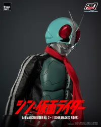 threezero SHIN MASKED RIDER - FigZero 1/6 Masked Rider No.2+1 (SHIN MASKED RIDER) - Kamen Rider: Masked Rider - photo 2