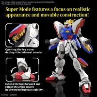 BANDAI HOBBY RG 1/144 #42 GF13-017NJ SHINING GUNDAM - Mobile Fighter G Gundam - photo 4