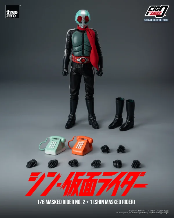 SHIN MASKED RIDER - FigZero 1/6 Masked Rider No.2+1 (SHIN MASKED RIDER)