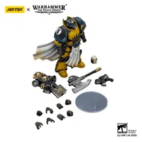 JOYTOY Imperial Fists Librarian Consul with Force Axe and Bolt Pistol - Warhammer 40K - photo 14