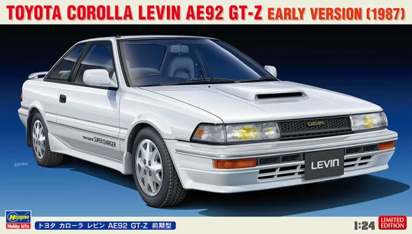 1/24 TOYOTA COROLLA LEVIN AE92 GT-Z EARLY VERSION