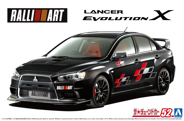 1/24 RALLIART CZ4A LANCER EVOLUTION Ⅹ '07（MITSUBISHI）