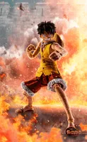 TAMASHII NATIONS MONKEY D LUFFY -Summit War of Marineford- - ONE PIECE - photo 3