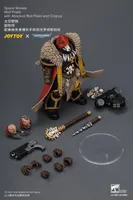 JOYTOY Space Wolves Wolf Priest with Absolvor Bolt Pistol and Crozius - Warhammer 40K - photo 17