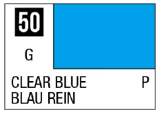 GSI Creos Mr. Color 50 - Clear Blue (Gloss/Primary) - Paints
