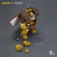 JOYTOY Imperial Fists Lord Castellan Evander Garrius, The Tyrant of Cthonia with the Subjugator and Incineratus - Warhammer 40K - photo 6