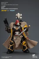 JOYTOY Space Wolves Wolf Priest with Absolvor Bolt Pistol and Crozius - Warhammer 40K - photo 14