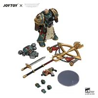 JOYTOY Sons of Horus Maloghurst the Twisted, the Warmaster's Equerry with Legion Standard and Banestrike Bolter - Warhammer 40K - photo 10