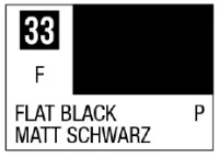 GSI Creos Mr. Color 33 - Flat Black (Flat/Primary) - Paints - photo 1