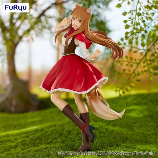 FuRyu Spice and Wolf Trio-Try-iT Figure -Holo Red Hood ver.- - Spice and Wolf
