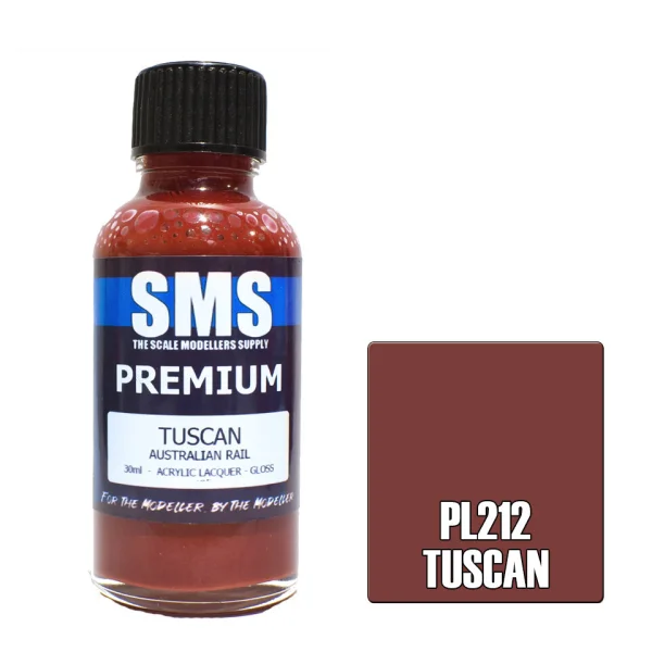 The Scale Modellers Supply (SMS) Premium TUSCAN 30ml - Paints