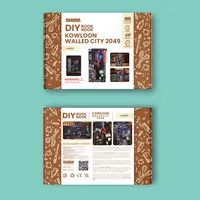 ANAVRIN Kowloon Walled City 2049 Book Nook Kit - Art & Display - photo 12