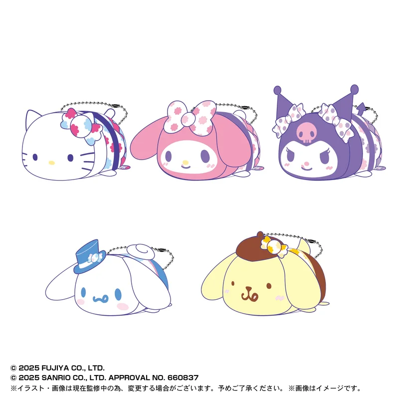 Milky×SANRIO POTE KORO MASCOT (5pc per box)
