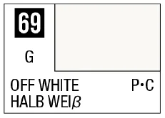 Mr. Color 69 - Off White (Gloss/Primary Car)