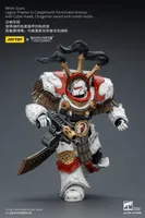 JOYTOY White Scars Legion Praetor in Cataphractii Terminator Armour with Cyber Hawk, Chogorian sword and combi-melta - Warhammer 40K - photo 2
