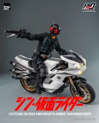 threezero FigZero 1/6 Cyclone for Phase Variation Batta Augment (SHIN MASKED RIDER) - Kamen Rider: Masked Rider - photo 3