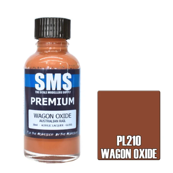 The Scale Modellers Supply (SMS) Premium WAGON OXIDE 30ml - Paints
