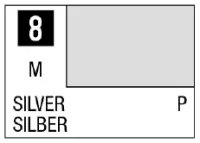 GSI Creos Mr. Color 8 - Silver (Metallic/Primary) - Paints - photo 1