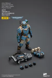 JOYTOY Astra Militarum Tempestus Scions 55th Kappic Eagles Plasma Gunner - Warhammer 40K - photo 8