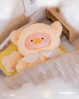 TOYZEROPLUS LuLu the Piggy - LuLu's Dreaming Wonderland Series PVC Plush Keychain Blindbox - LuLu The Piggy - photo 3