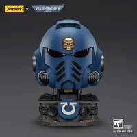 JOYTOY Ultramarines Captain MkX Helmet & Display Stand - Warhammer 40K - photo 2