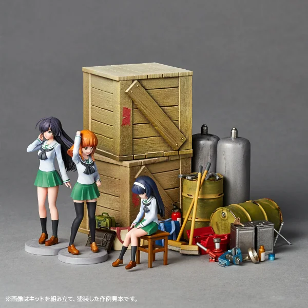 ARTPLA Girls & Panzer Final Chapter Garage Set [B]