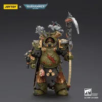 JOYTOY Death Guard Deathshroud Terminator 1 with Manreaper and Plaguespurter Gauntlet - Warhammer 40K - photo 1