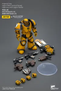 JOYTOY Imperial Fists   Legion MkIII Tactical Squad Legionary with Legion Vexilla - Warhammer 40K - photo 4