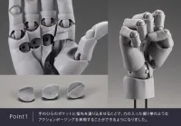 KOTOBUKIYA ARTIST SUPPORT ITEM HAND MODEL MEN’S/R -WHITE- - Art & Display - photo 9