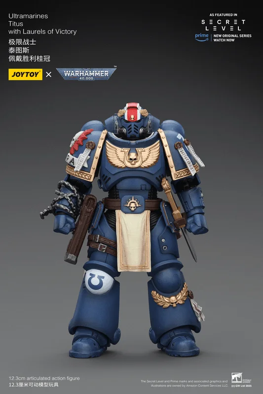 Ultramarines Titus with Laurels of Victory