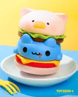 TOYZEROPLUS LuLu the Piggy x Capoo - LuLuBurger (Ca-Special) - LuLu The Piggy - photo 15