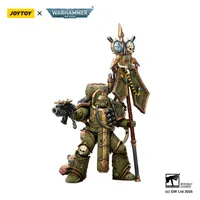JOYTOY Death Guard Plague Marine Icon bearer with Boltgun and Plague knife - Warhammer 40K - photo 16