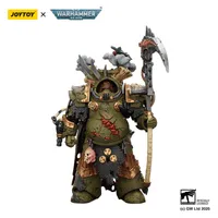JOYTOY Death Guard Deathshroud Terminator 1 with Manreaper and Plaguespurter Gauntlet - Warhammer 40K - photo 13