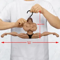 BANDAI BAKI Grandista×FL YUJIRO HANMA FIGURE - Baki - photo 6