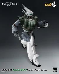 threezero Patlabor 2: The Movie - ROBO-DOU Ingram Unit 3 Reactive Armor Version - Mobile Police Patlabor - photo 13