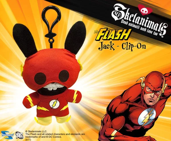 Skelanimals DC Clip-on - Flash Jack