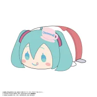 MAX LIMITED Hatsune miku×Cinnamoroll POTE KORO MASCOT 2 (6pc per box) - Hatsune Miku - photo 3