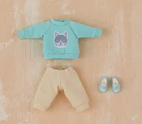 GOOD SMILE COMPANY Nendoroid Doll Outfit Set: Sweatshirt and Sweatpants (Light Blue) - Figure Accessories - photo 4
