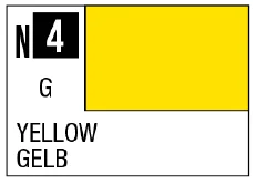 GSI Creos Acrysion N4 - Yellow (Gloss/Primary) - Paints