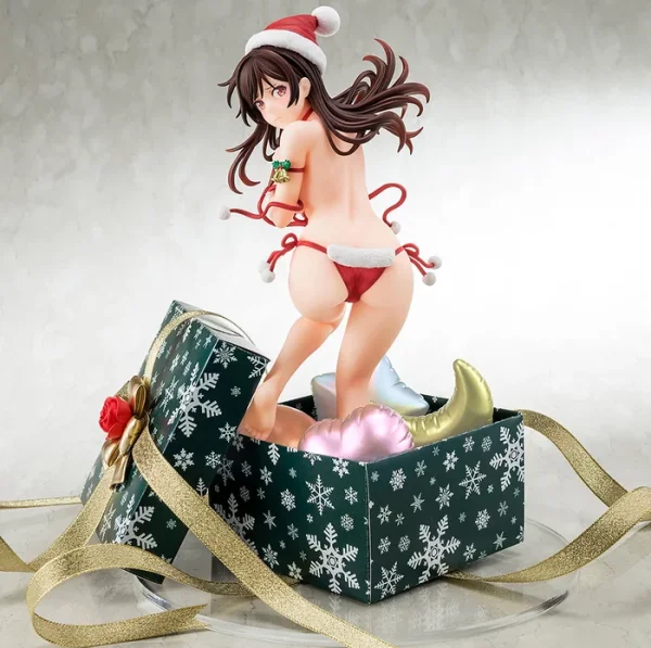 1/6 scaled pre-painted figure of "Rent-A-Girlfriend" MIZUHARA Chizuru in a Santa Claus bikini de fluffy figure 2nd Xmas