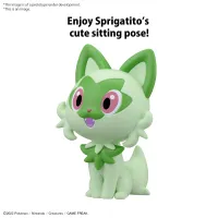 BANDAI HOBBY Pokémon Model Kit QUICK!! 18 SPRIGATITO - Pokémon - photo 4