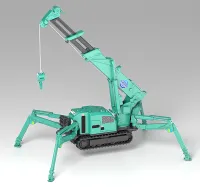 GOOD SMILE COMPANY MODEROID MAEDA SEISAKUSHO Spider Crane (Green) - Spider Crane - photo 9