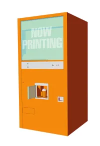 Hasegawa 1/12  NOSTALGIC VENDING MACHINE (Popcorn) - Scale Kits - photo 2