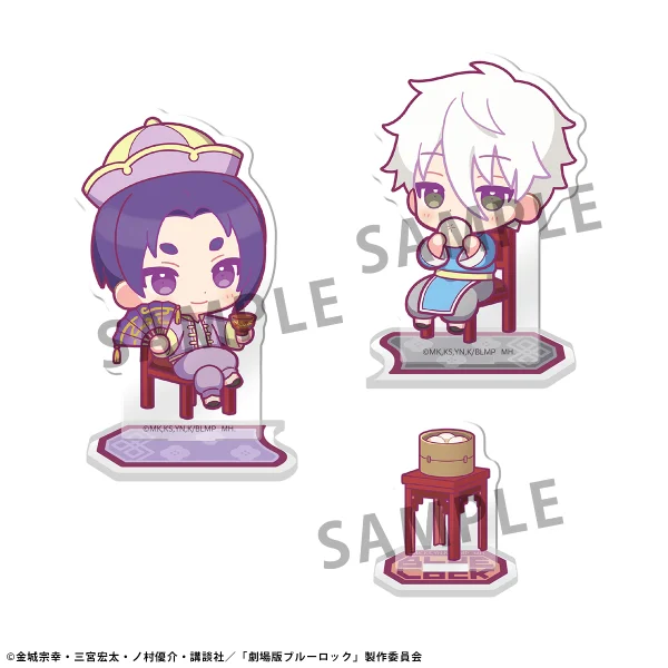Acrylic Stands Buddycolle  The Movie BLUE LOCK - Episode Nagi- A：Seishiro Nagi＆Reo Mikage Yumcha ver. (1pc)