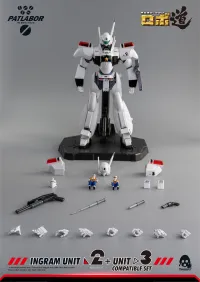 threezero Mobile Police Patlabor - ROBO‐DOU Ingram Unit 2 + Unit 3 Compatible Set - Mobile Police Patlabor - photo 1