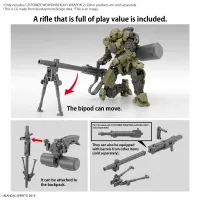 BANDAI HOBBY CUSTOMIZE WEAPONS (HEAVY WEAPON 2) - 30 Minutes Missions (30MM) - photo 2
