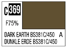 GSI Creos C369 Dark Earth BS381C/450 [RAF standard color / WWII early] - Paints