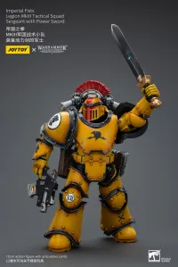 JOYTOY Imperial Fists   Legion MkIII Tactical Squad Sergeant with Power Sword - Warhammer 40K - photo 3
